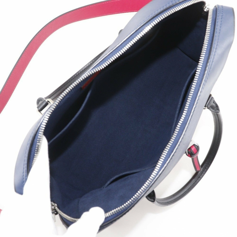 路易威登 Tuileries 手提包/雙肩包，M53544，Epi 皮革，2018 年款，紅/海軍藍，FL2128，雙肩包，A5 容量，雙拉鍊，女士款-5