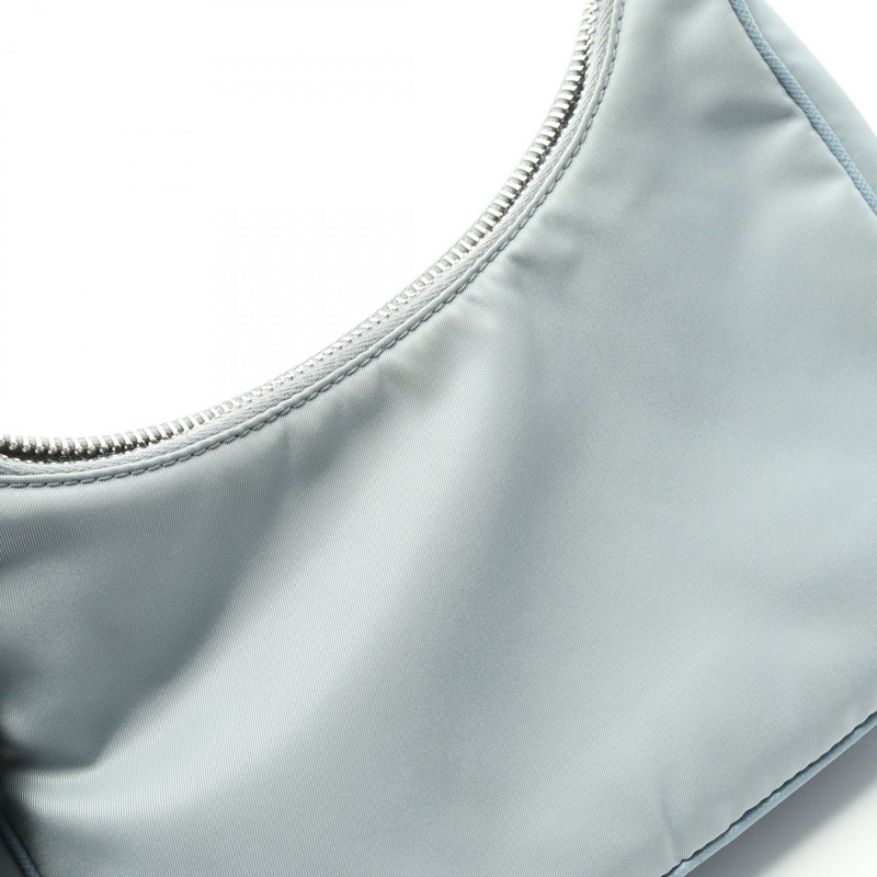 PRADA 2005 復刻版鏈條肩背包 1BH204 尼龍 Saffiano 皮革 二手-5