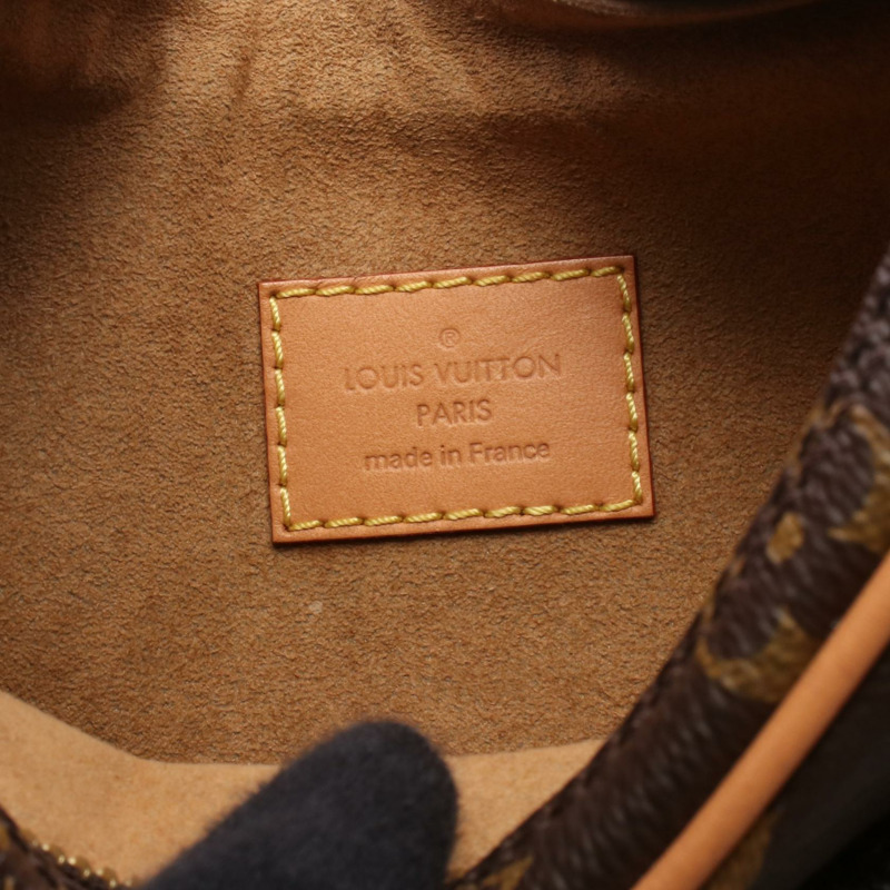 路易威登 Loop 單肩包 M81098 Monogram 帆布皮革棕色二手女士-3