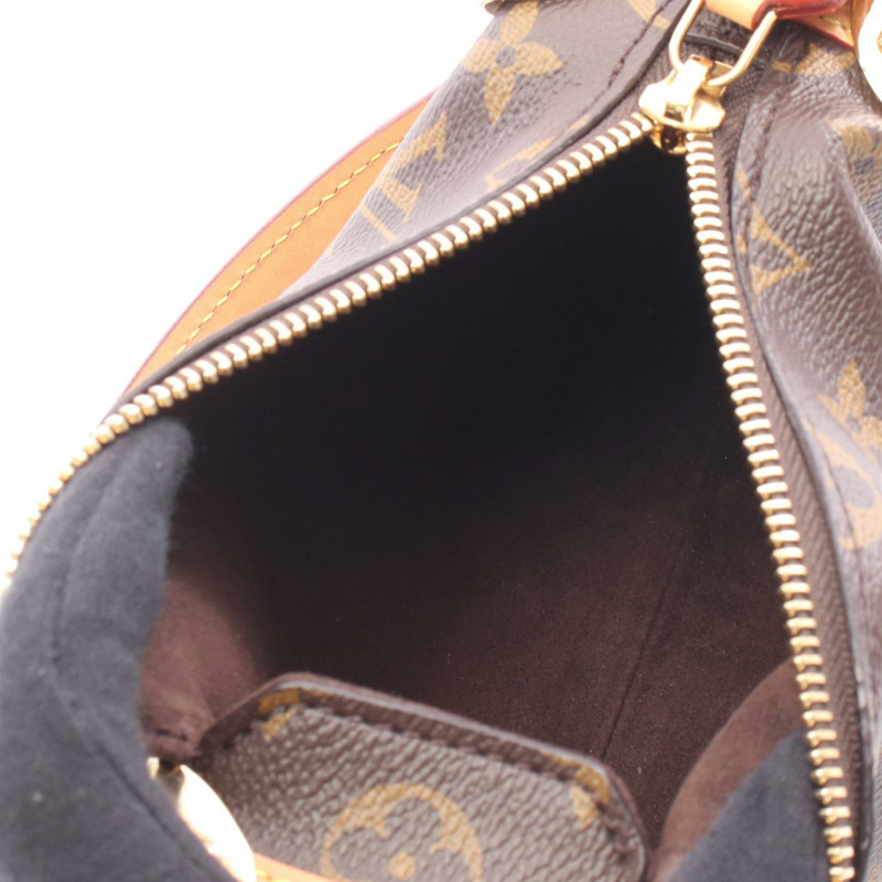 路易威登 Side Trunk PM 單肩手提包 M46815 Monogram 帆布 棕色 二手-2