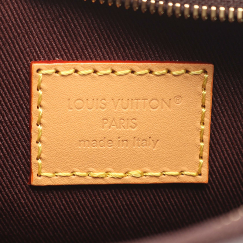 路易威登 Nano Boulogne 單肩手提包 M25519 Monogram 帆布棕色二手-3