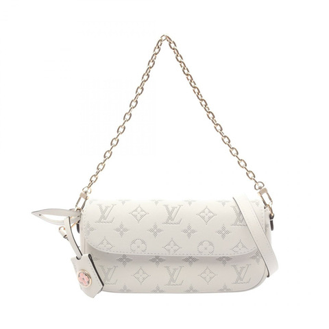 路易威登 (LOUIS VUITTON) 鏈條皮夾 Ivy 單肩包 M11299 皮革 Monogram 白色二手