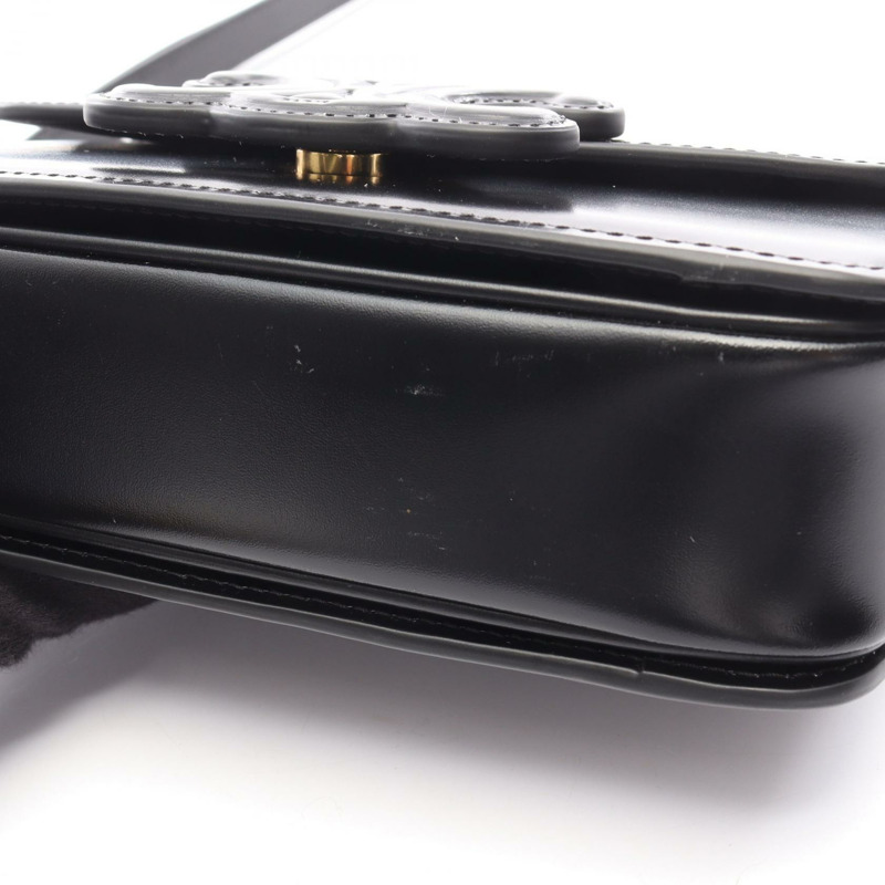 CELINE Teen Triomphe 斜背肩背包 199233BF4 黑色皮革 二手 女士-5