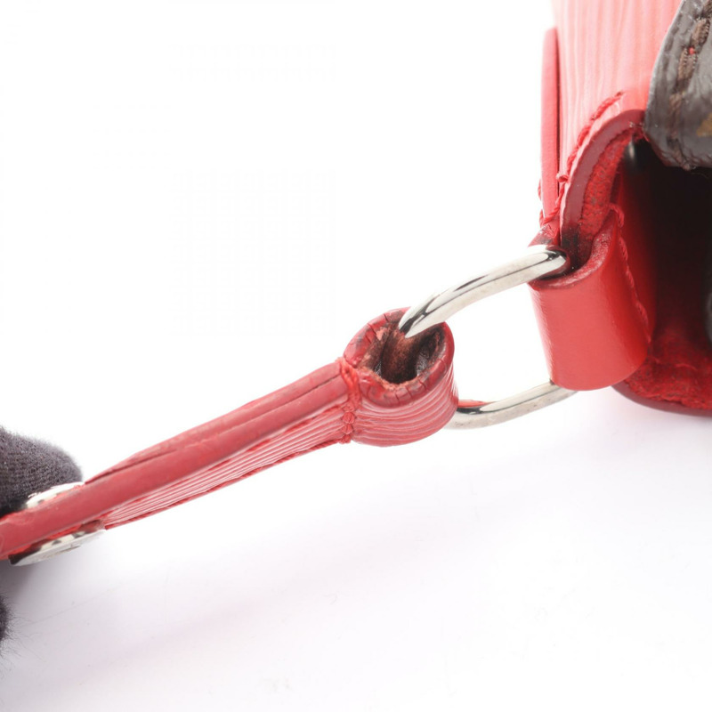 路易威登 Saint-Michel 肩背包 M44031 Monogram Epi 棕紅色 二手 LV-12