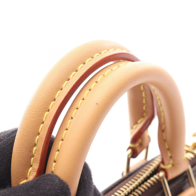 路易威登 Nano Speedy 單肩手提包 M81085 Monogram 帆布皮革二手-6