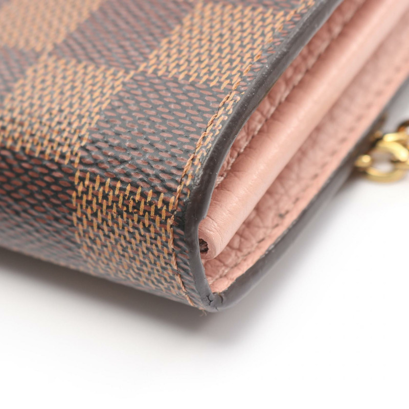 路易威登 Portefeuille Croisette 鏈條單肩包 N61273 Damier Magnolia-9