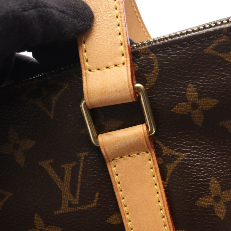 路易威登 Cabas Piano 單肩手提包 M51148 Monogram 帆布棕色二手 LV-10