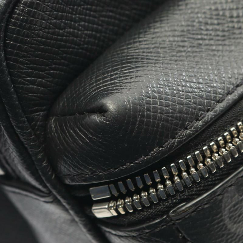 路易威登 (LOUIS VUITTON) 戶外腰包 M30245 Taigalama 黑色皮革二手-4