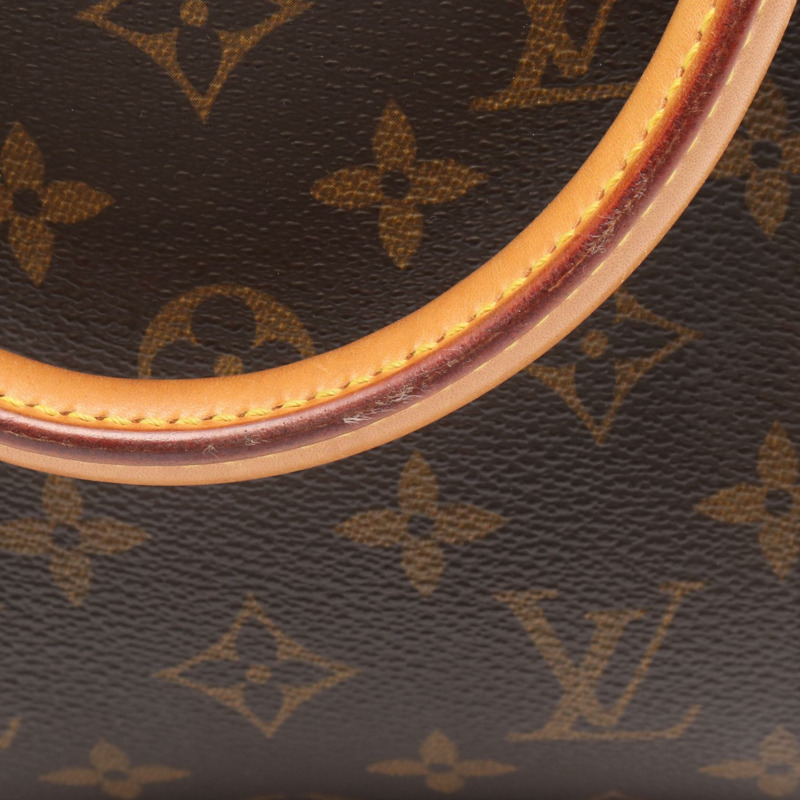 路易威登 Ellipse PM 手提包 M51127 Monogram 帆布皮革棕色二手女士-5