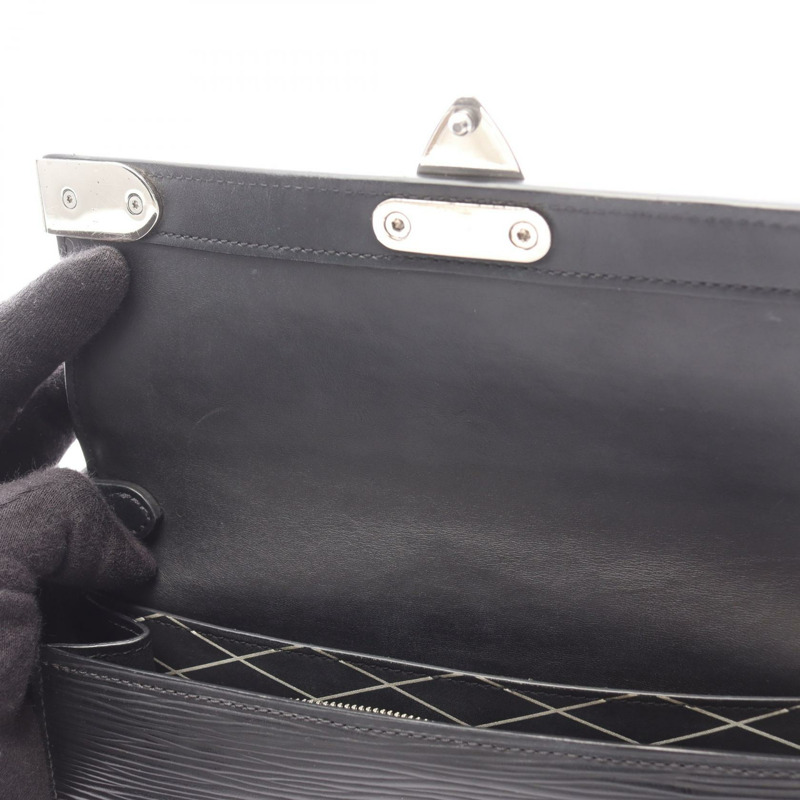 路易威登 Portefeuille Trunk 單肩包 M67507 Epi 皮革黑色二手 LV-9