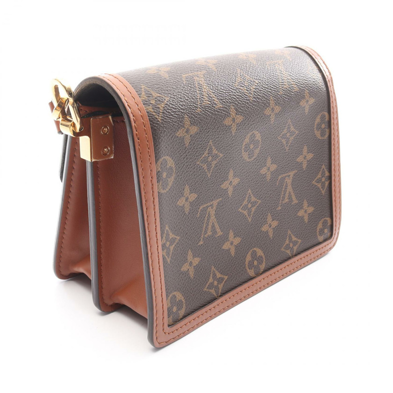 路易威登 Daufine MINI 肩背包 M45959 Monogram Reverse 帆布皮革-1
