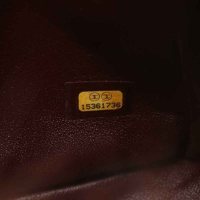 香奈兒 Jumbo Matelasse 34 肩背包 A47600 粒面小牛皮 黑色 二手 金色五金 CC-4