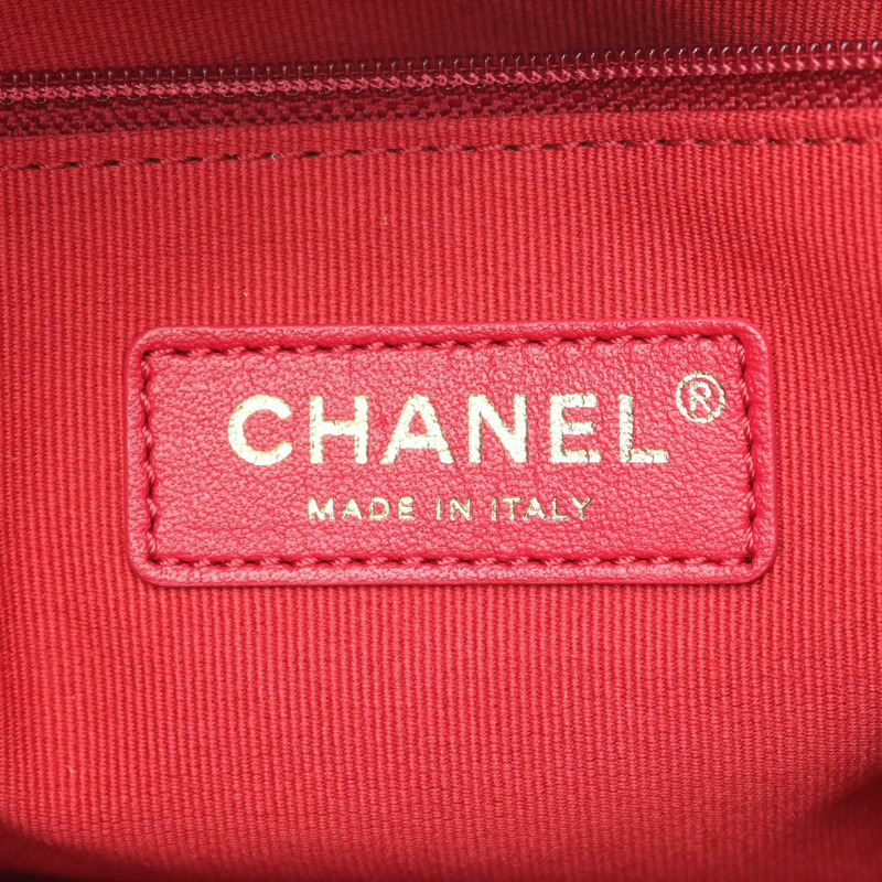 香奈兒 (CHANEL) 絎縫鏈條肩背托特包 AS2750 黑色皮革 二手 女士 金色五金-3