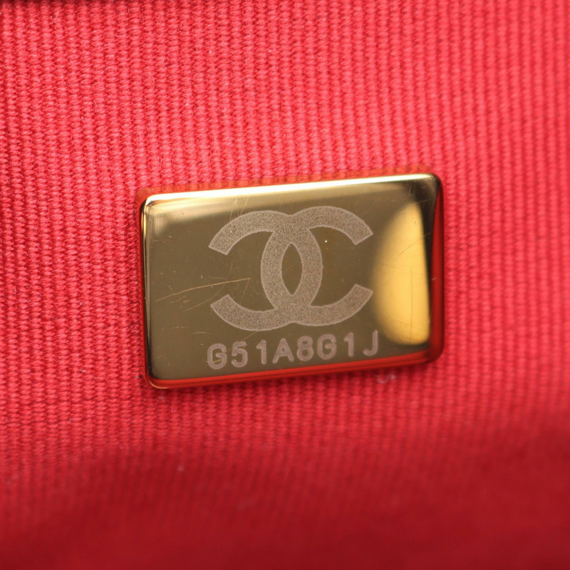 香奈兒 (CHANEL) 絎縫鏈條肩背托特包 AS2750 黑色皮革 二手 女士 金色五金-4