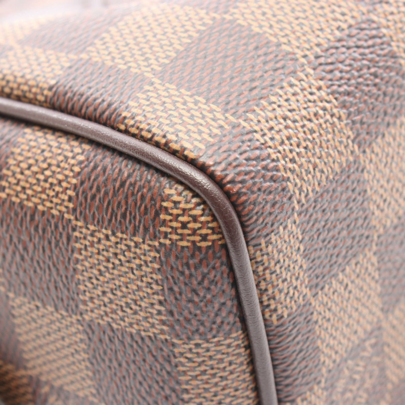 路易威登 Speedy Bondouliere 20 單肩手提包 N40489 Damier 棕色 二手 LV-4