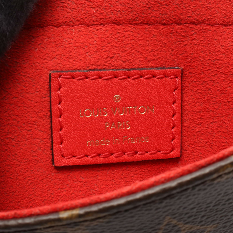 路易威登 Rocky bb 斜背包 M44322 Monogram 皮革 Coquelicot LV-3