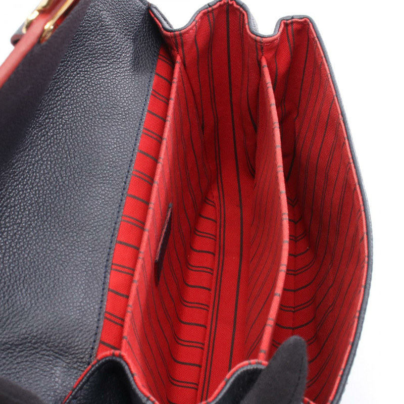 路易威登 Pochette Metis 斜背包 手提包 M44071 Monogram empreinte 海軍藍-2