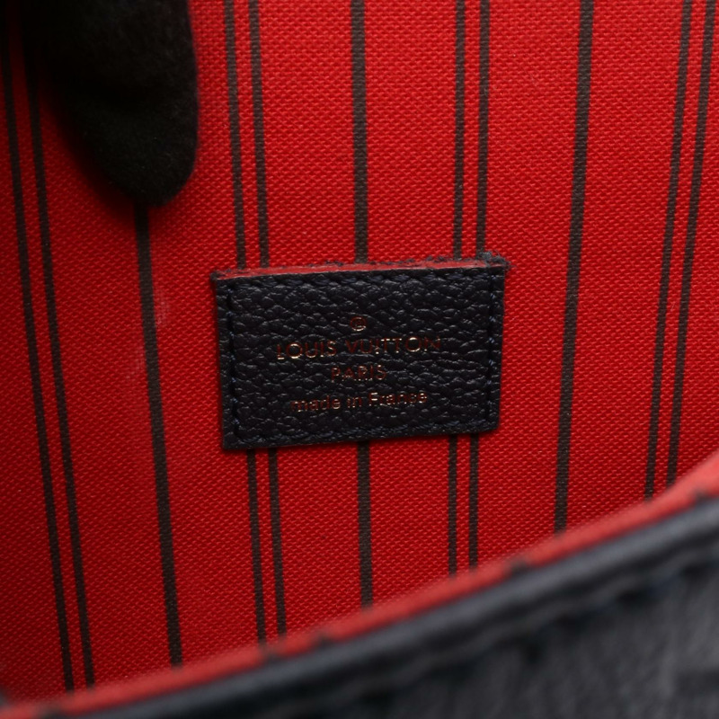 路易威登 Pochette Metis 斜背包 手提包 M44071 Monogram empreinte 海軍藍-3
