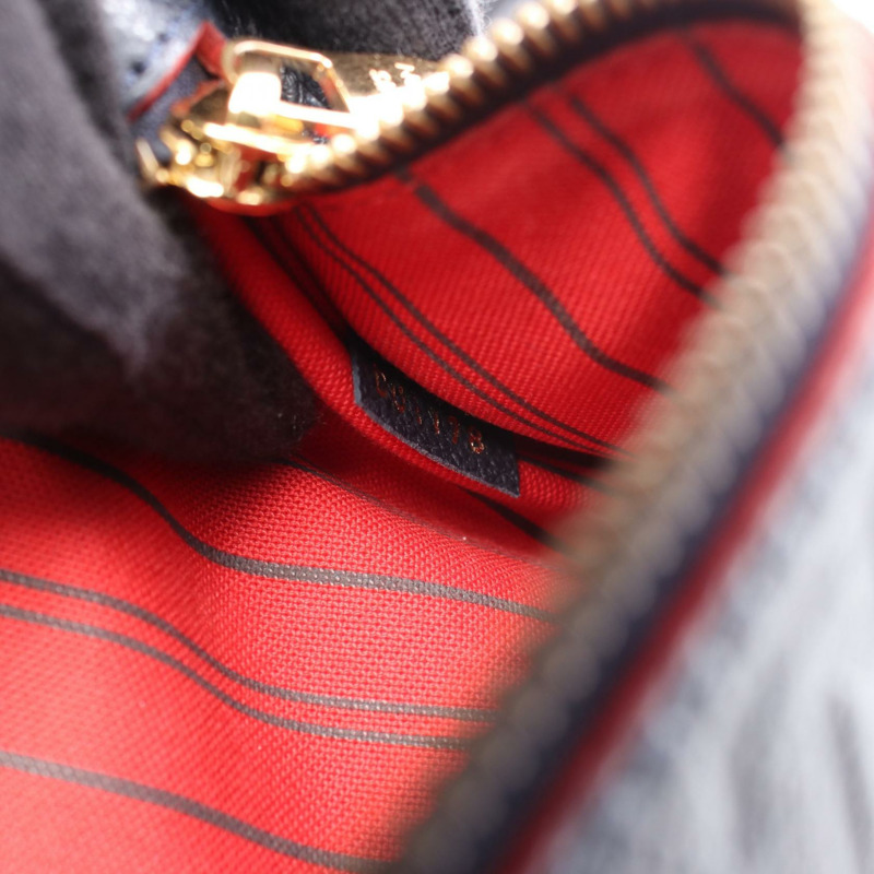 路易威登 Pochette Metis 斜背包 手提包 M44071 Monogram empreinte 海軍藍-4