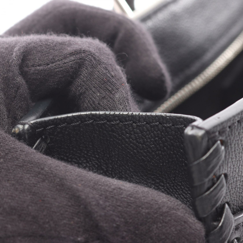 路易威登 Very Zip Tote 斜背包 M54147 小牛皮 黑色 二手 LV-4