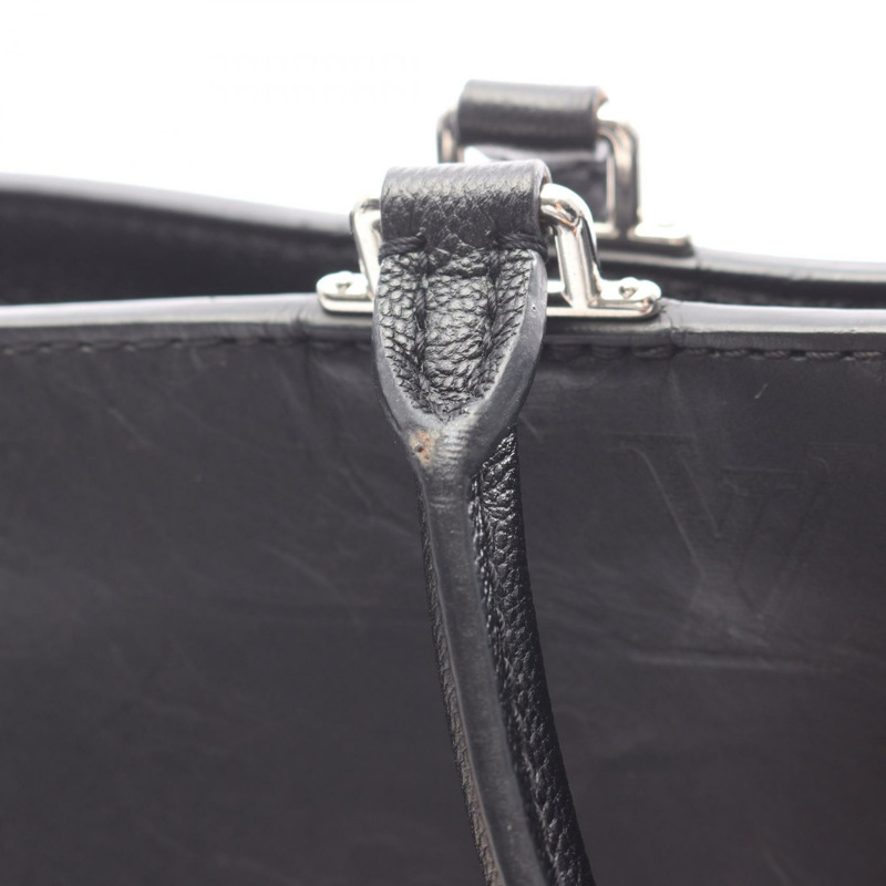 路易威登 Very Zip Tote 斜背包 M54147 小牛皮 黑色 二手 LV-12