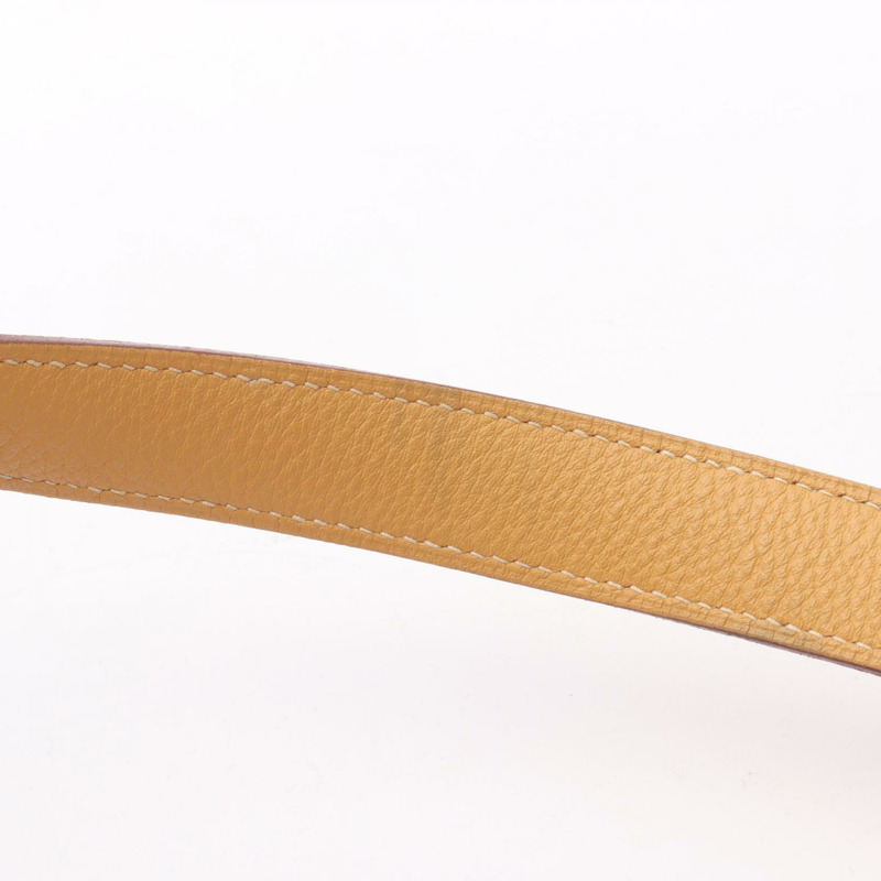 愛馬仕 Trim 35 肩背包，Clemence 皮革，黃色 Jaune，二手，女士，K GHW-12