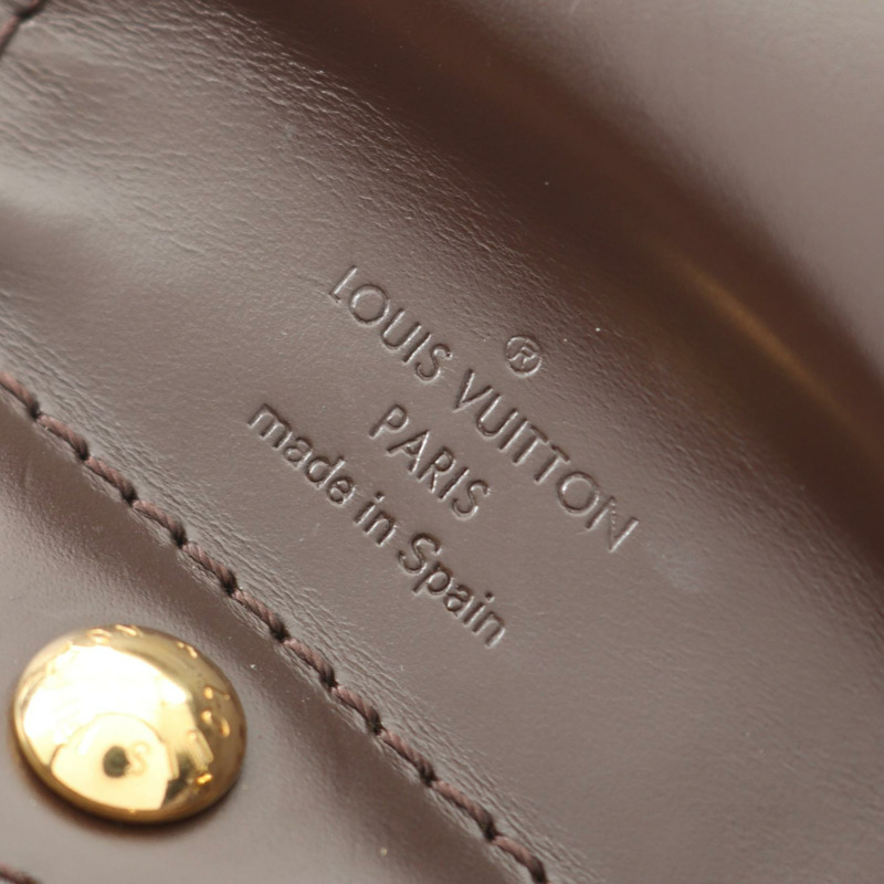 路易威登 Sistina GM 單肩手提包 N41540 Damier 皮革 Ebene 二手-3