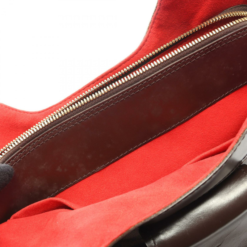 路易威登 Sistina GM 單肩手提包 N41540 Damier 皮革 Ebene 二手-5