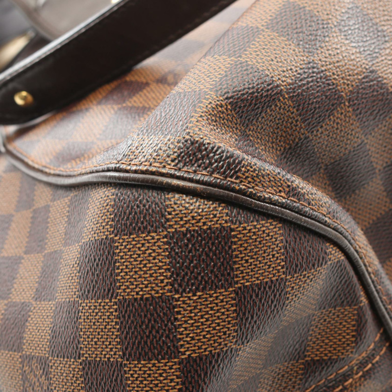 路易威登 Sistina GM 單肩手提包 N41540 Damier 皮革 Ebene 二手-6