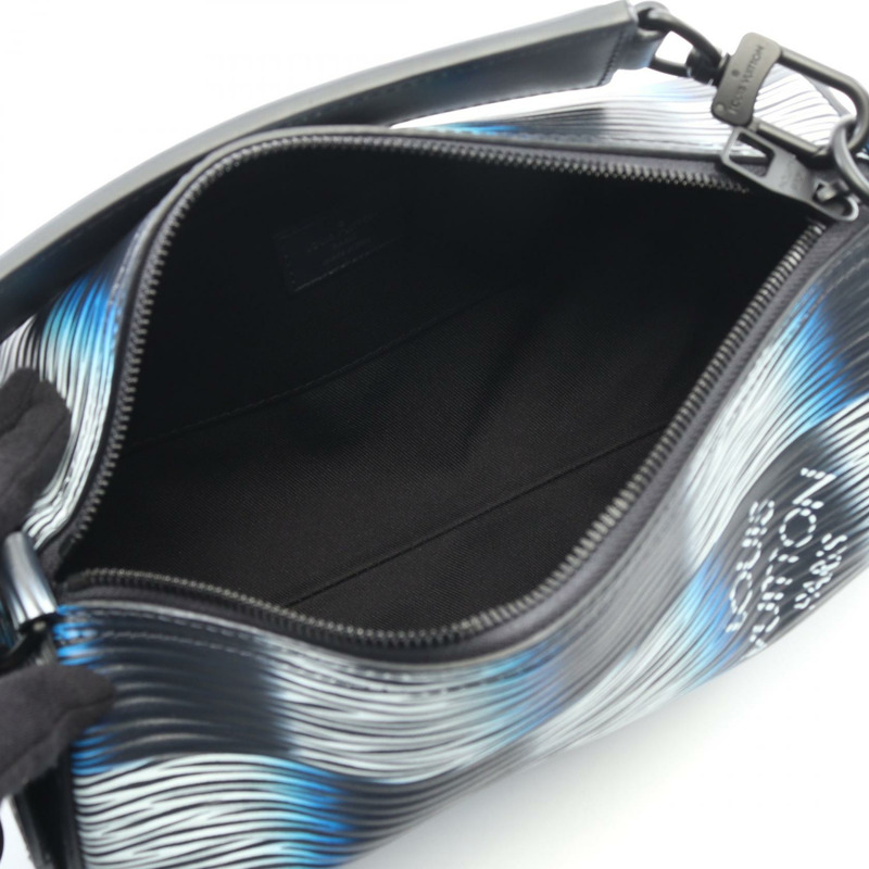 路易威登 Soft Polochon PM 斜背包 M23744 Epi Damier Rush 藍色-2