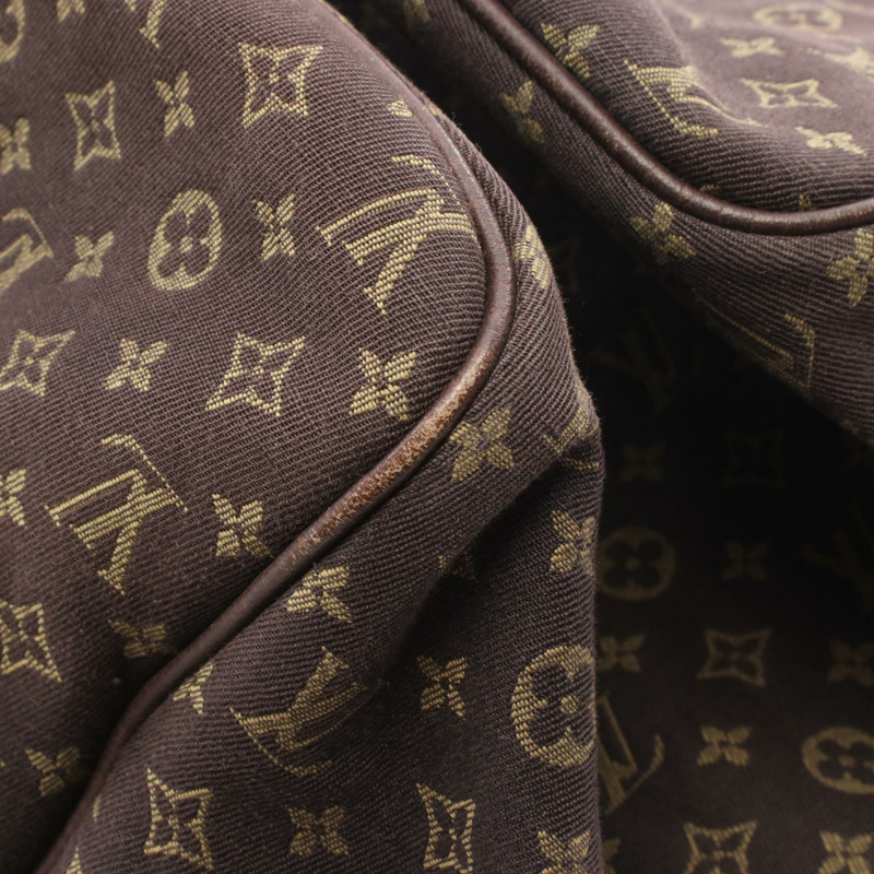 路易威登 Speedy 30 手提包 M95224 Monogram mini Lin 帆布皮革 Ebene LV-4