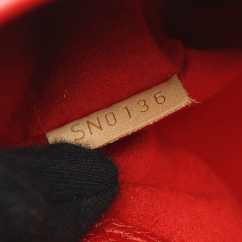 路易威登 Pallas 單肩手提包 M41175 Monogram 皮革 棕色 Cerise 二手-4