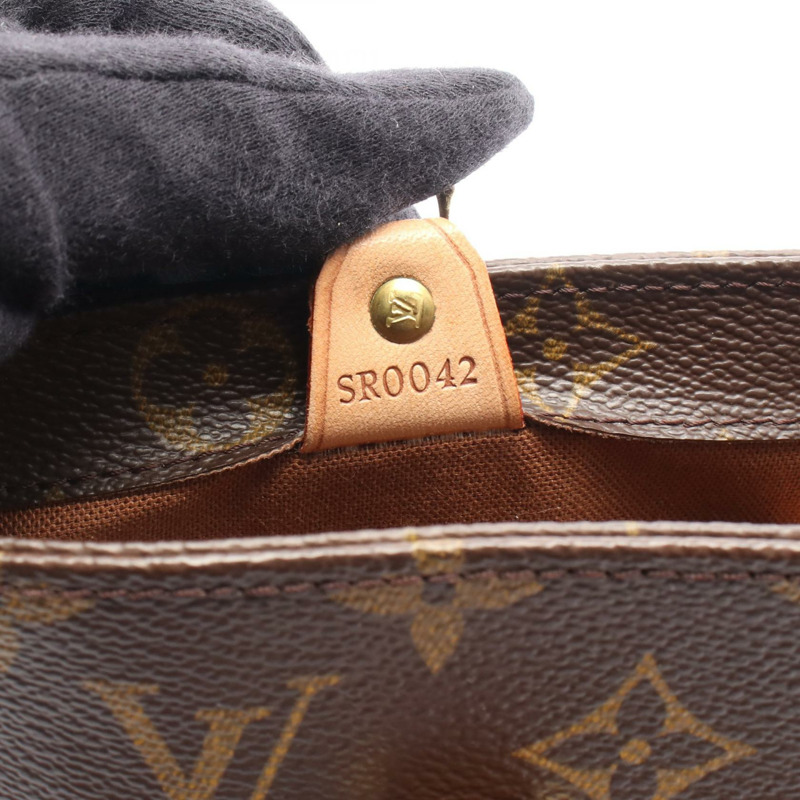 路易威登 Vavin PM 手提包 M51172 Monogram 帆布皮革棕色二手-4