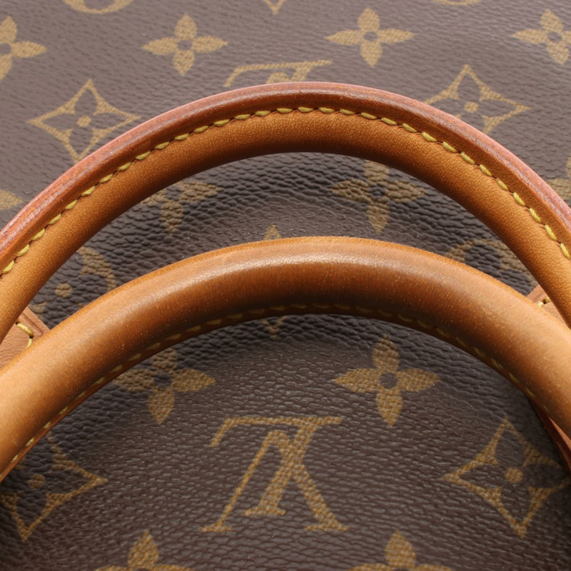 路易威登 Speedy 40 手提包 M41522 Monogram 帆布皮革棕色二手女士-6
