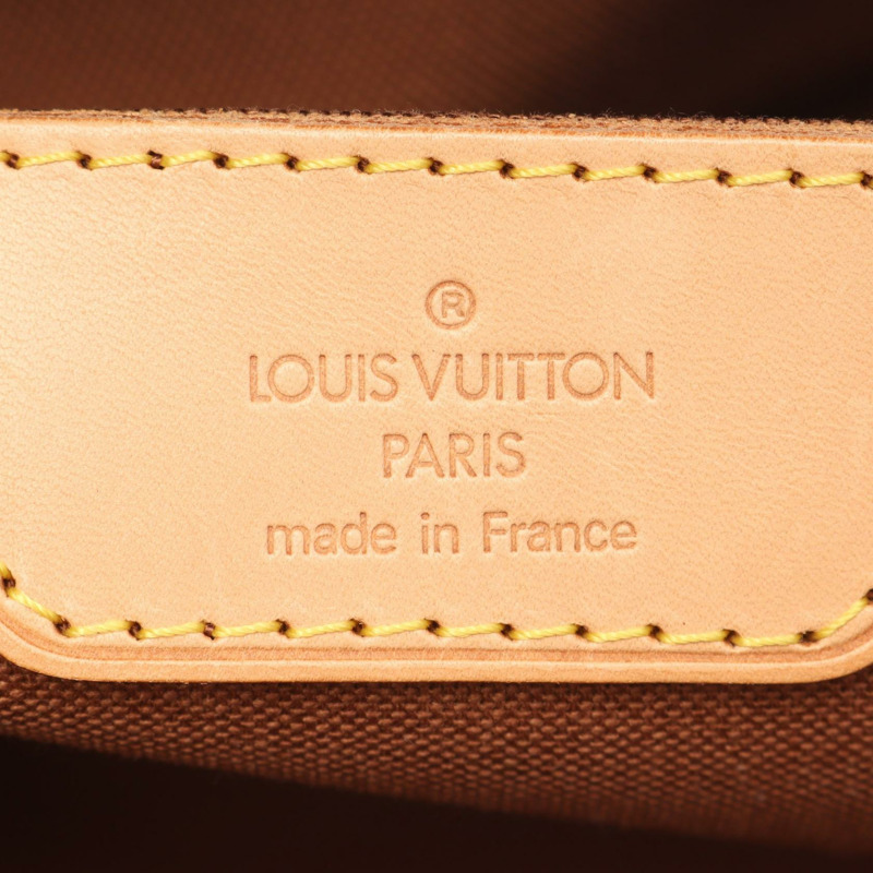 路易威登 Carryall 旅行手提包 M40074 Monogram 皮革 棕色 二手 男女通用-3