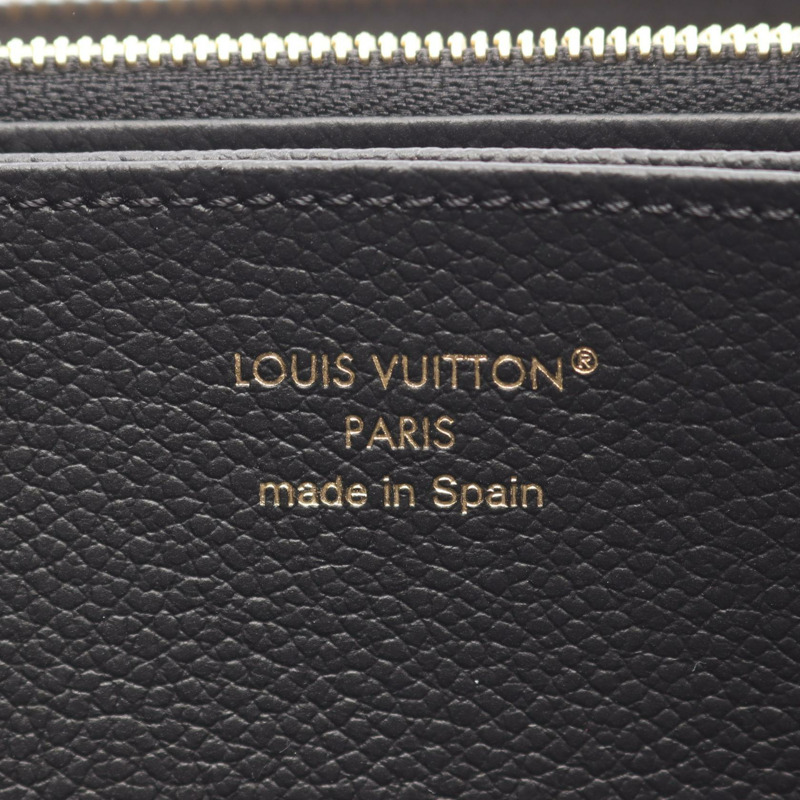 路易威登 Zippy around 長版皮夾 M61864 Monogram Empreinte 黑色 二手-3