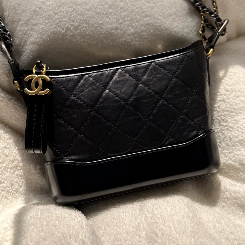 全新Chanel 黑色小號流浪包 ✨最新晶片款-2