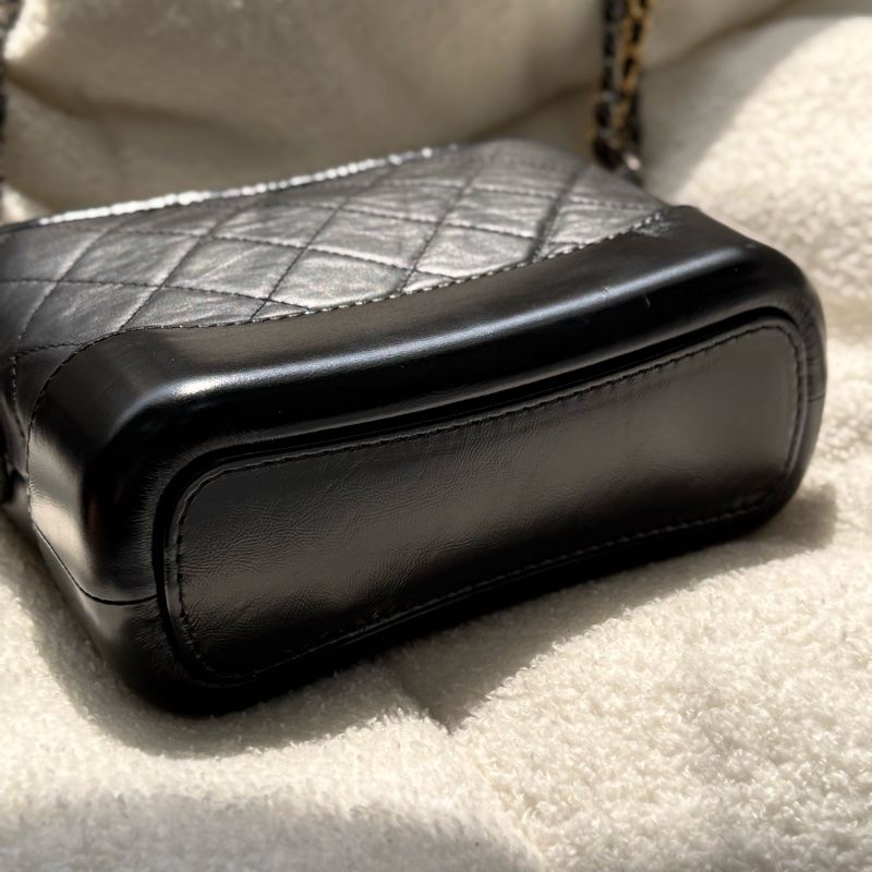 全新Chanel 黑色小號流浪包 ✨最新晶片款-3