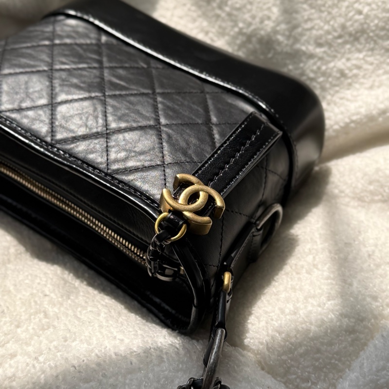 全新Chanel 黑色小號流浪包 ✨最新晶片款-4