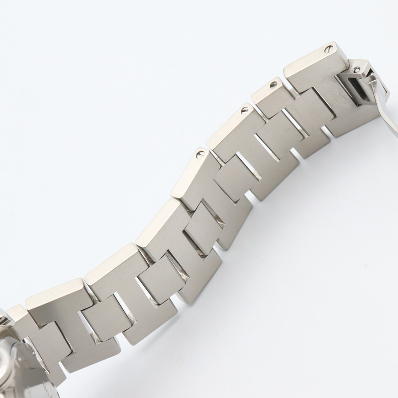 黒色錶盤 不鏽鋼 Pasha C 腕錶【Cartier 卡地亞】 W31053M7-12