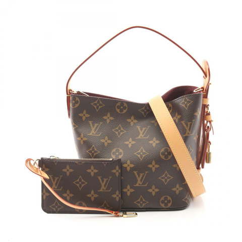 路易威登 All-in BB 斜背包 M12925 Monogram 皮革棕色二手 LV