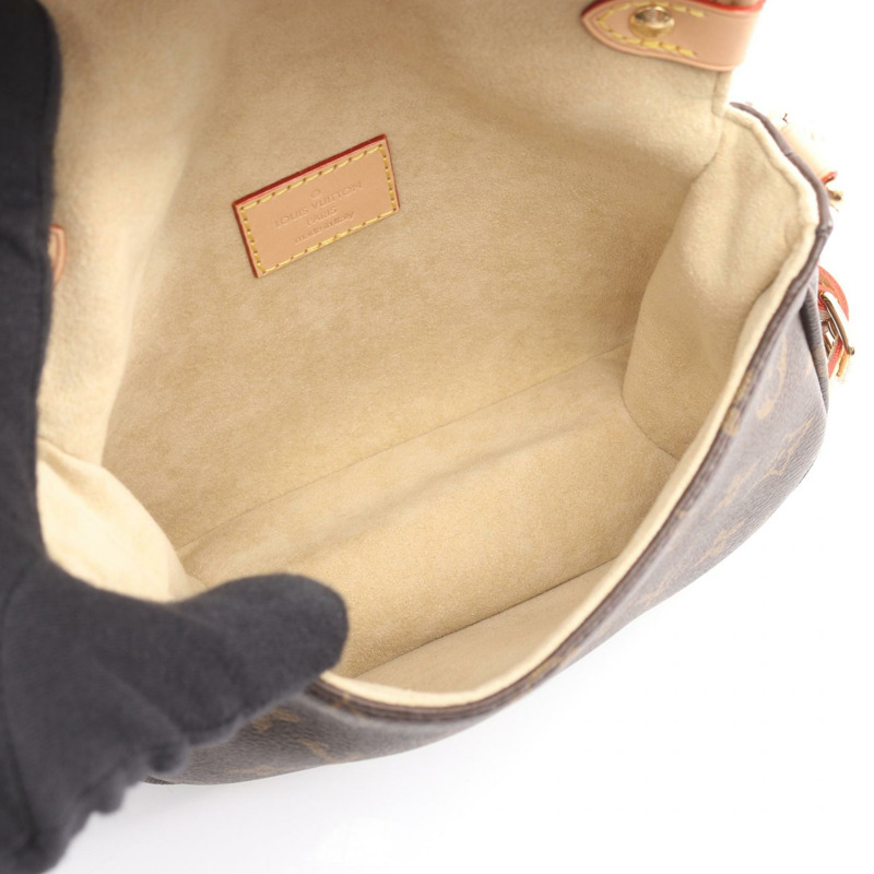 路易威登 Saumur BB 單肩斜背包 M46740 Monogram 棕色皮革-2