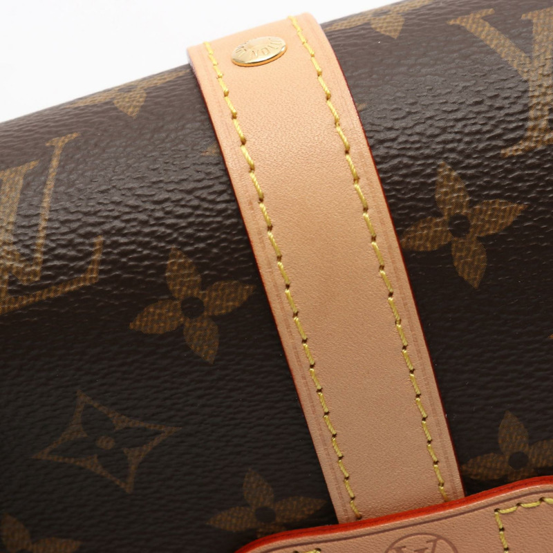 路易威登 Saumur BB 單肩斜背包 M46740 Monogram 棕色皮革-6