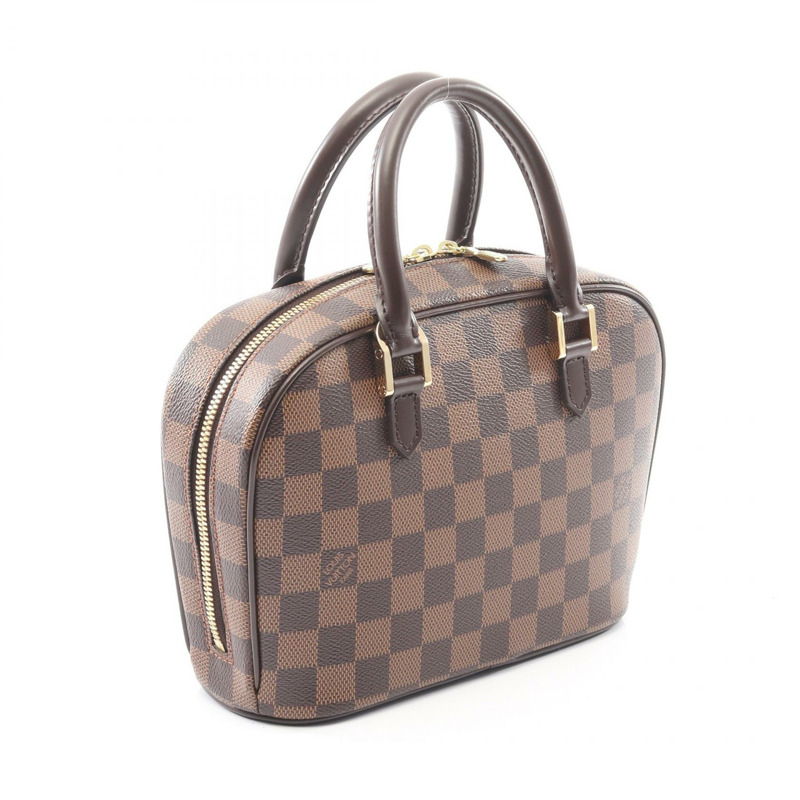 路易威登 Sarria 迷你手袋 N51286 Damier Ebene 帆布皮革二手女式-1