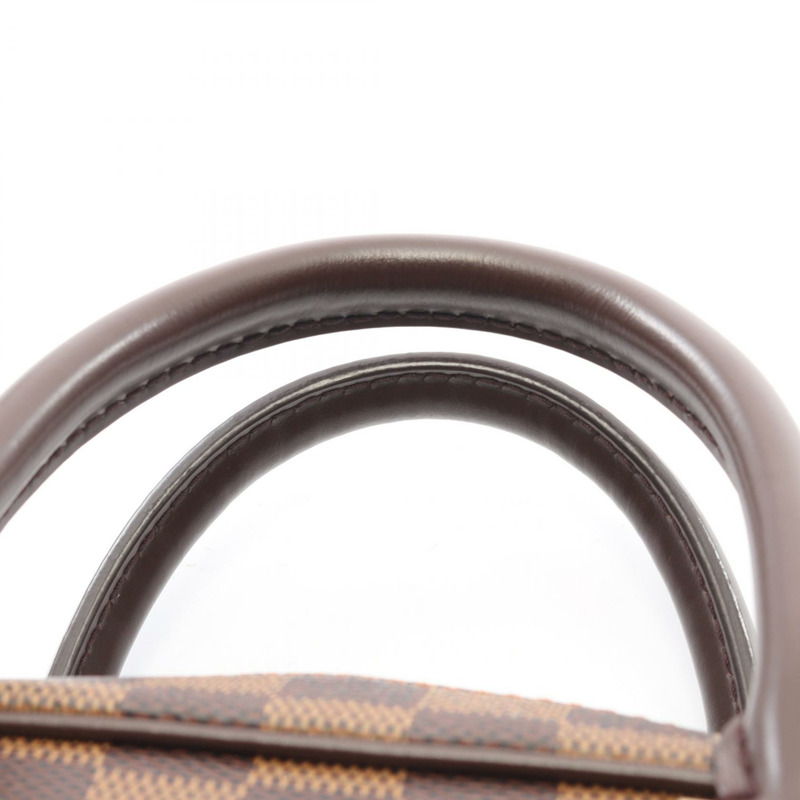 路易威登 Sarria 迷你手袋 N51286 Damier Ebene 帆布皮革二手女式-7