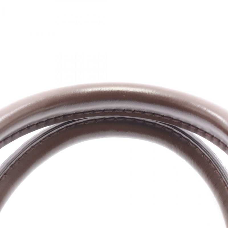 路易威登 Sarria 迷你手袋 N51286 Damier 帆布皮革 Ebene 二手女式-5