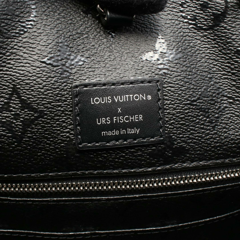 路易威登 Urs Fischer Cabas 手提包 M45567 簇絨 Monogram 帆布皮革-3