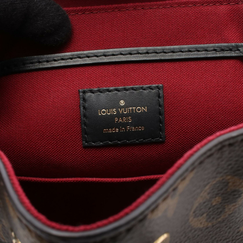 路易威登 Montsouris NM BB 雙肩包 M45516 Monogram 帆布 黑色 二手 LV-3