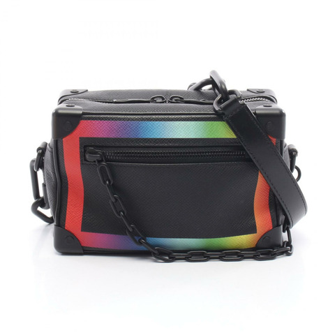 路易威登迷你軟箱肩背斜背包 M30351 皮革彩虹色二手