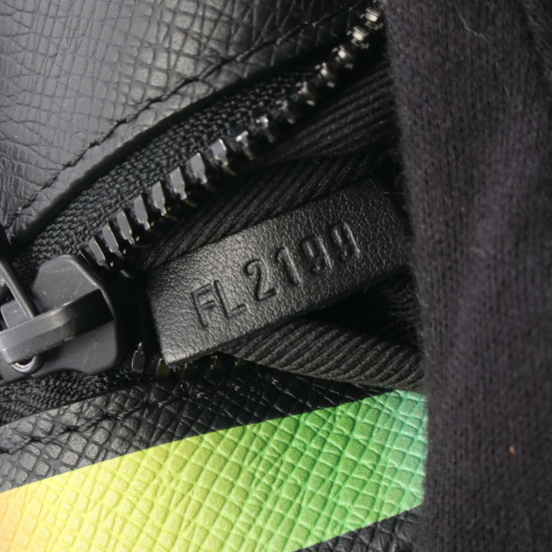 路易威登迷你軟箱肩背斜背包 M30351 皮革彩虹色二手-4